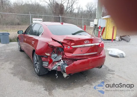 2014 Infiniti Q50 Premium из США, поврежденный, VIN JN1BV7AP3EM680008